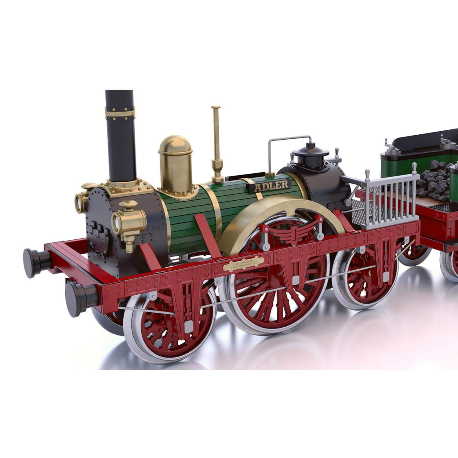 54001 Adler Locomotive 1:24 Scale Model Kit - Premium German Steam Train Building Set for Collectors & Hobbyists | Perfect for Display, Gifts & Railway Enthusiasts