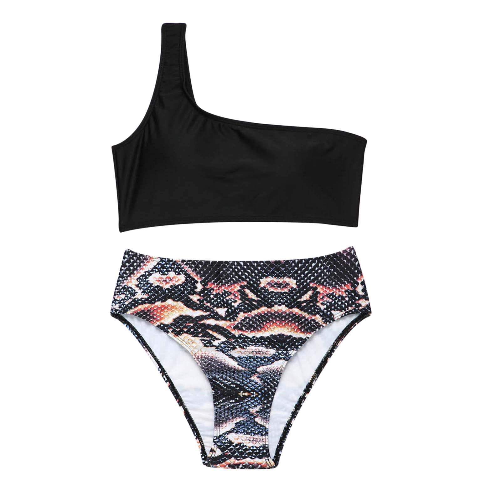 Sexy Women's Triangle Bikini Two-Piece Swimsuit Set with High Slit - Trendy Summer Beachwear for Pool Party & Vacation 2023