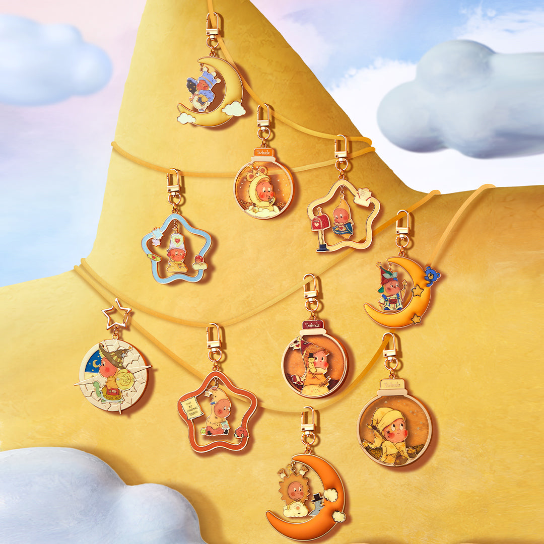 POP MART We Are Twinkle Twinkle Series Pendant Blind Box - Cute Collectible Charms for Jewelry Making & Gift Giving