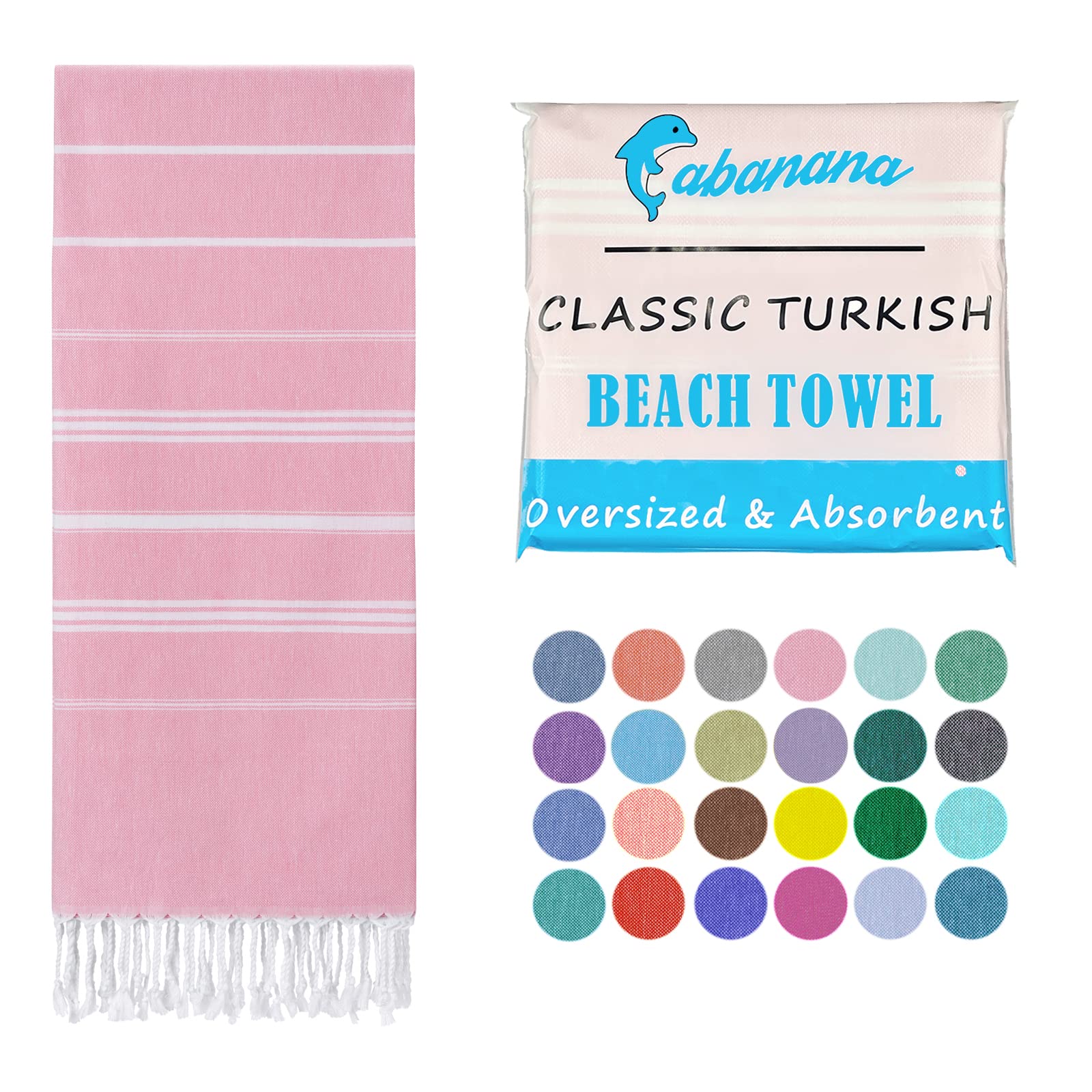 Premium Turkish Cotton Beach Towel - 39