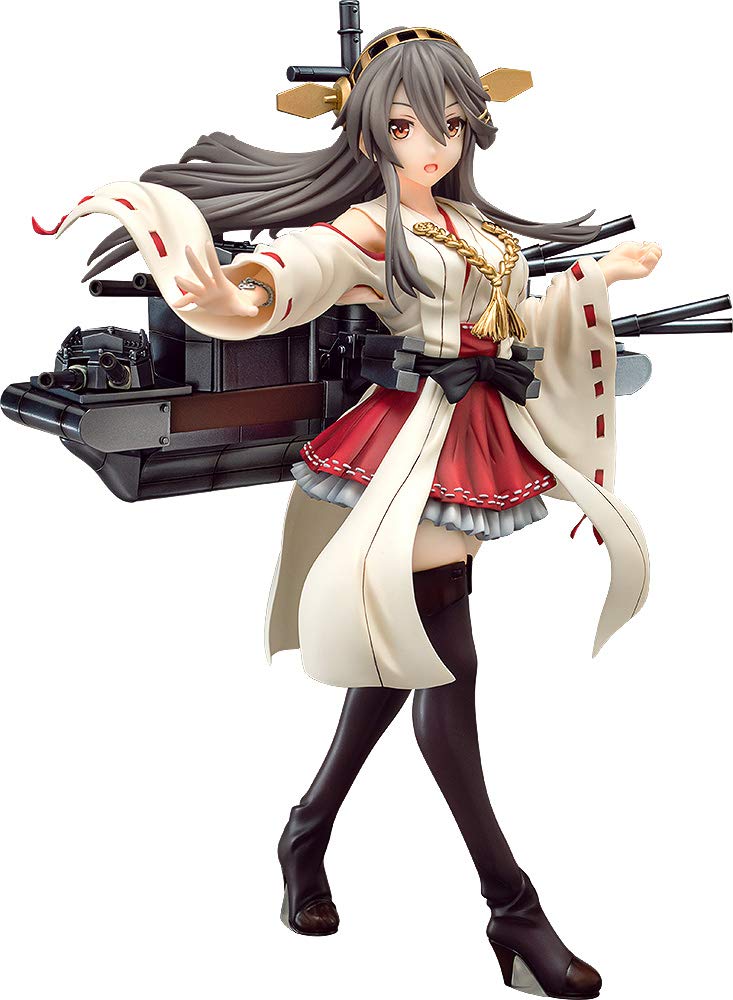 Phat Kancolle: Haruna 1/7 Scale Anime PVC Figure - Collectible Shipgirl Statue for Display & Gaming Room Decor