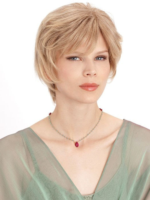 Emerald Human Hair Wig with Mono Top - Premium Quality Natural Hair Lace Front Wig for Women - Perfect for Daily Wear, Cosplay, and Special Occasions