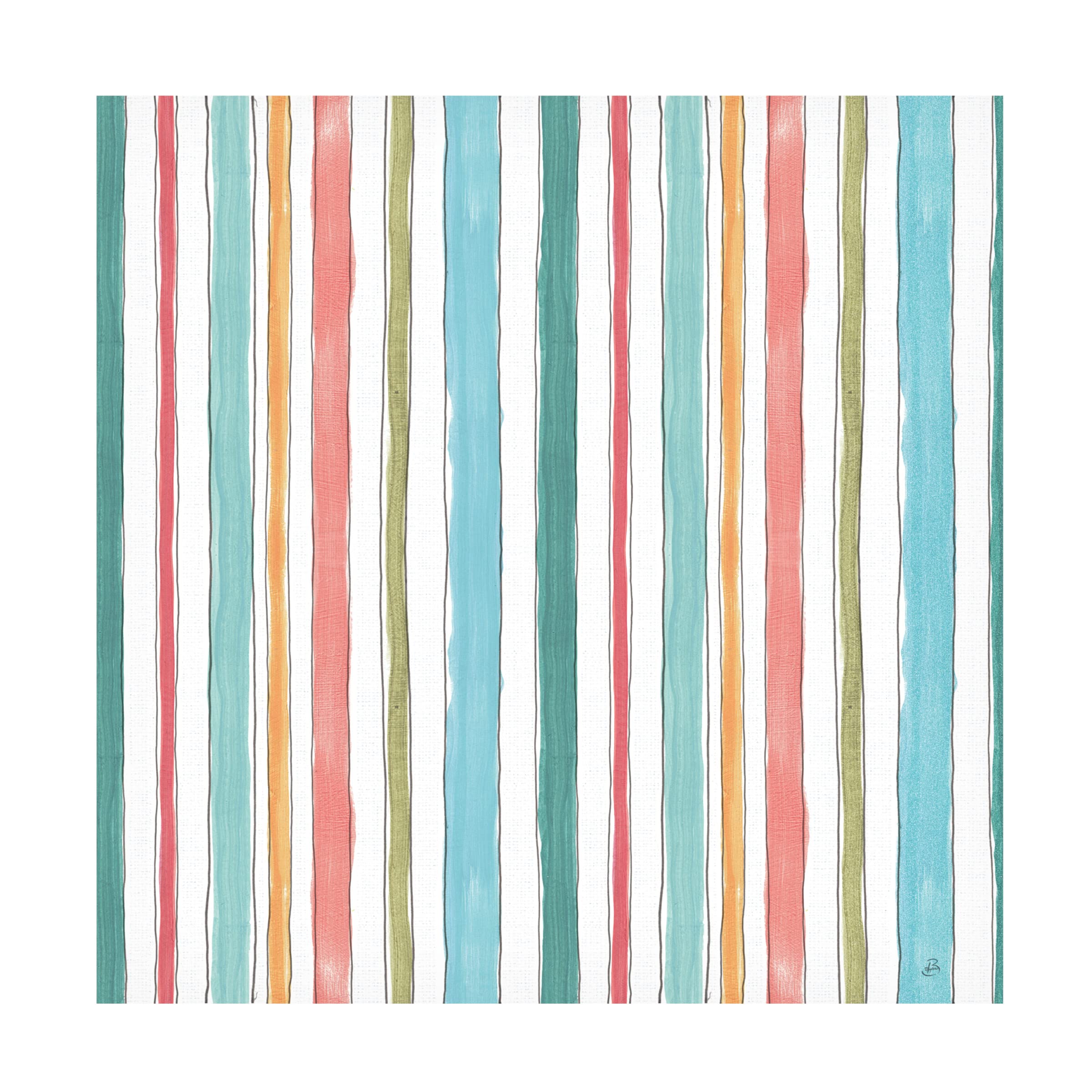 Trademark Fine Art 'Soft Season Step 05' Canvas Wall Art by Daphne Brissonnet - Modern Abstract Painting for Living Room, Bedroom & Office Decor