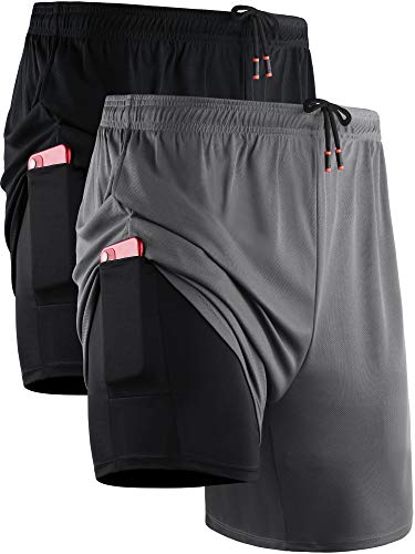 6070 Black/Grey,2 Pack