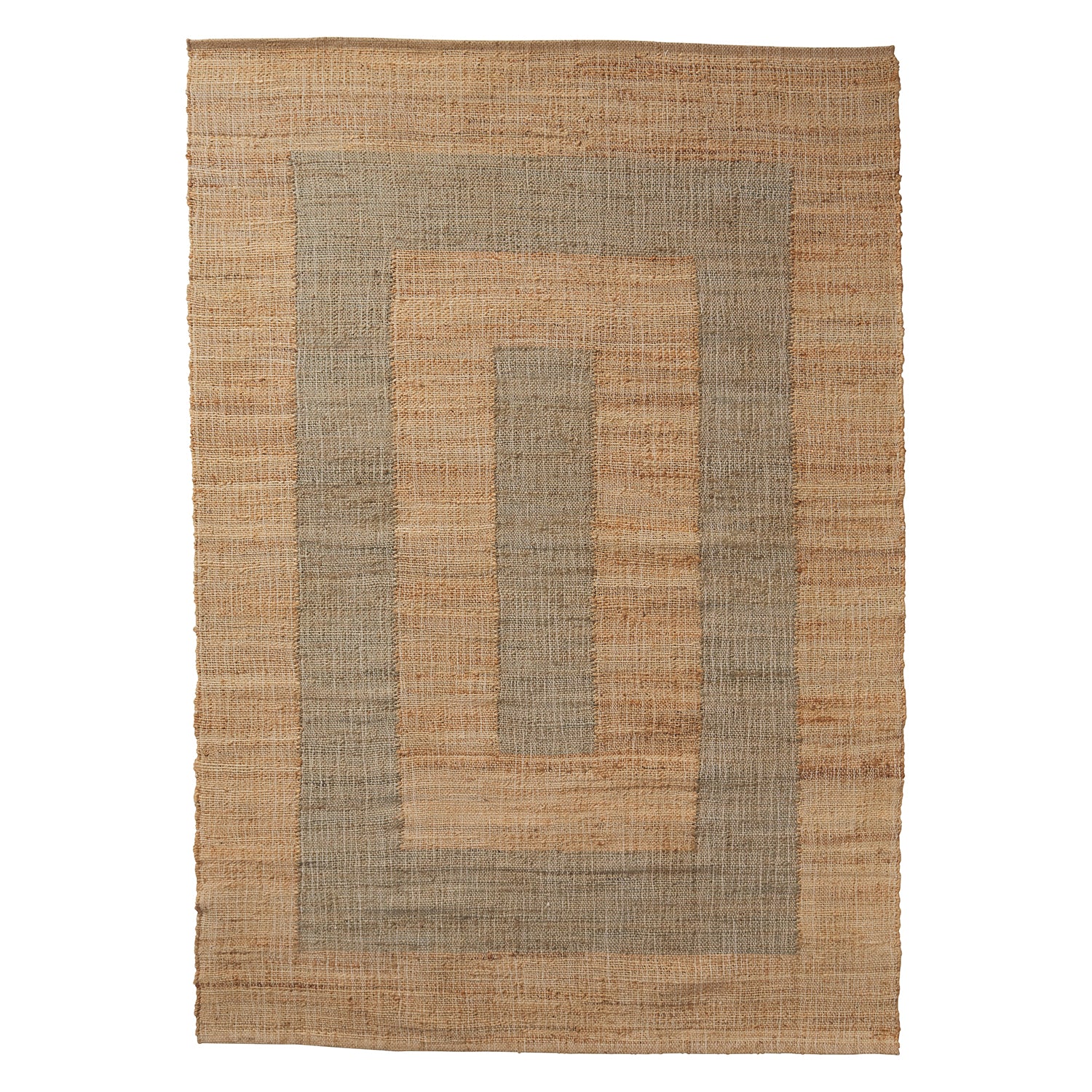 Adrienne Jute Rug in Sage Green - Natural Handwoven Area Rug for Living Room, Bedroom & Boho Home Decor