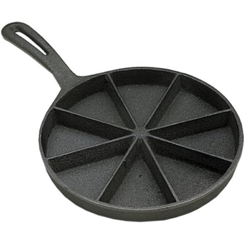 8-Section Cast Iron Cornbread Skillet - Perfect for Baking, Serving & Family Gatherings | Durable & Even Heat Distribution