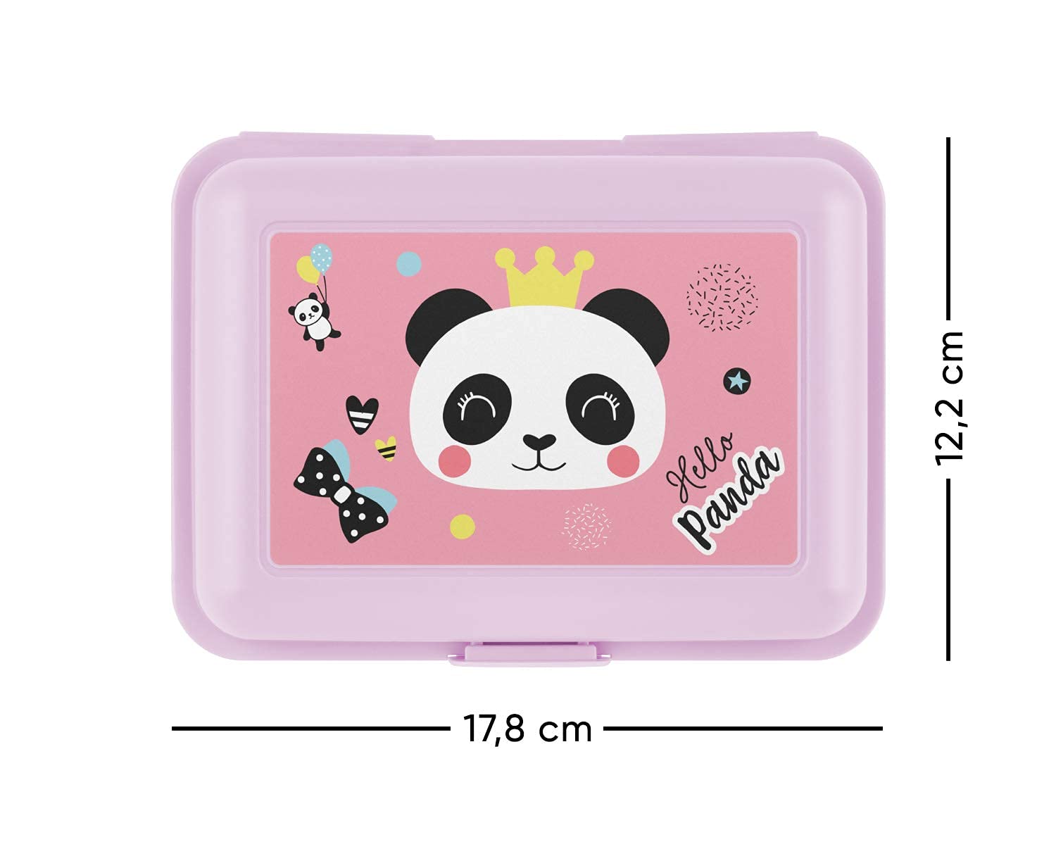 Cute Panda Lunch Box for Kids - Insulated Bento Box for School, Work & Picnics | A-8486 | Perfect for Healthy Meals & Snacks