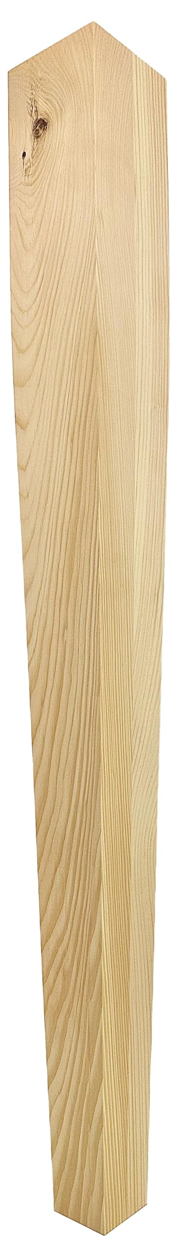 4 Sided Tapered Wooden Leg 34.5
