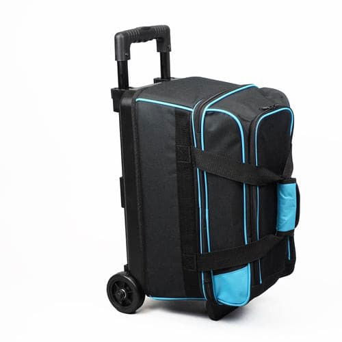 ELITE Basic Double Roller Aqua Bowling Bag - Water Resistant Bowling Tote with Wheels for Men & Women - Perfect for League Games, Tournaments & Practice Sessions
