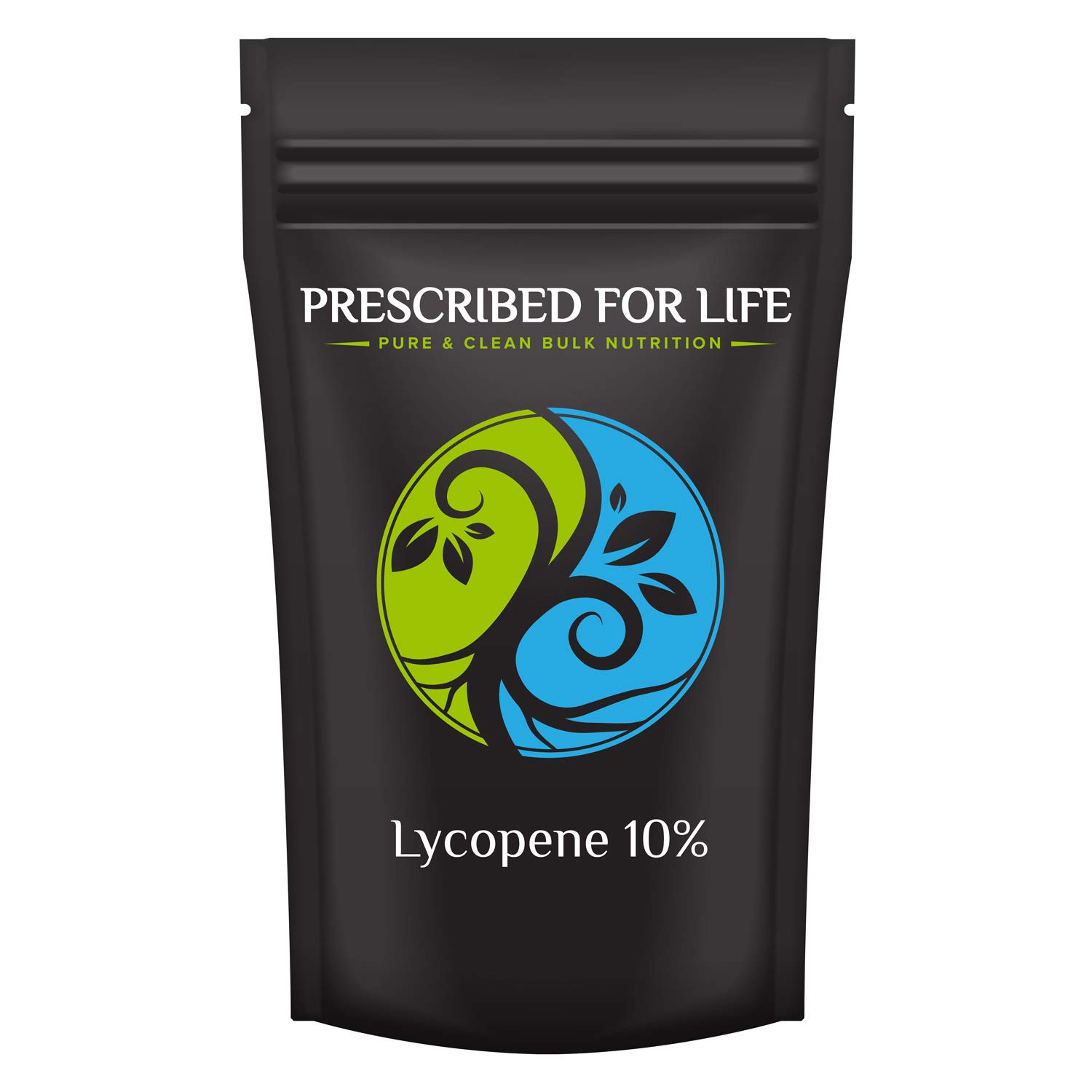 Prescribed For Life 10% Lycopene Powder - Antioxidant-Rich Supplement for Men & Women - Vegan, Gluten-Free, Non-GMO (25kg/55lb) - Supports Heart Health & Skin Protection - Perfect for Smoothies, Juices & Daily Wellness