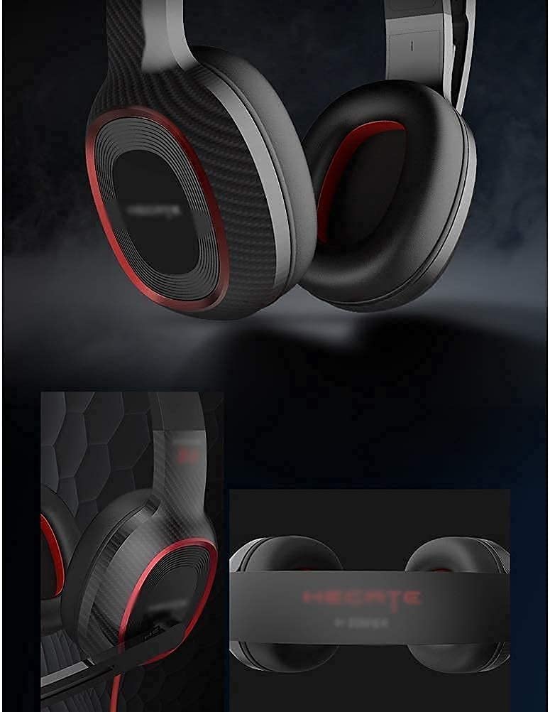 Best Lightweight Stereo Bass Headphones with Microphone - 2.5M Tangle-Free Cord, 7.1 Surround Sound & Noise Cancelling - Perfect for Gaming, Online Classes & Remote Work (PC/Laptop/Desktop Compatible)