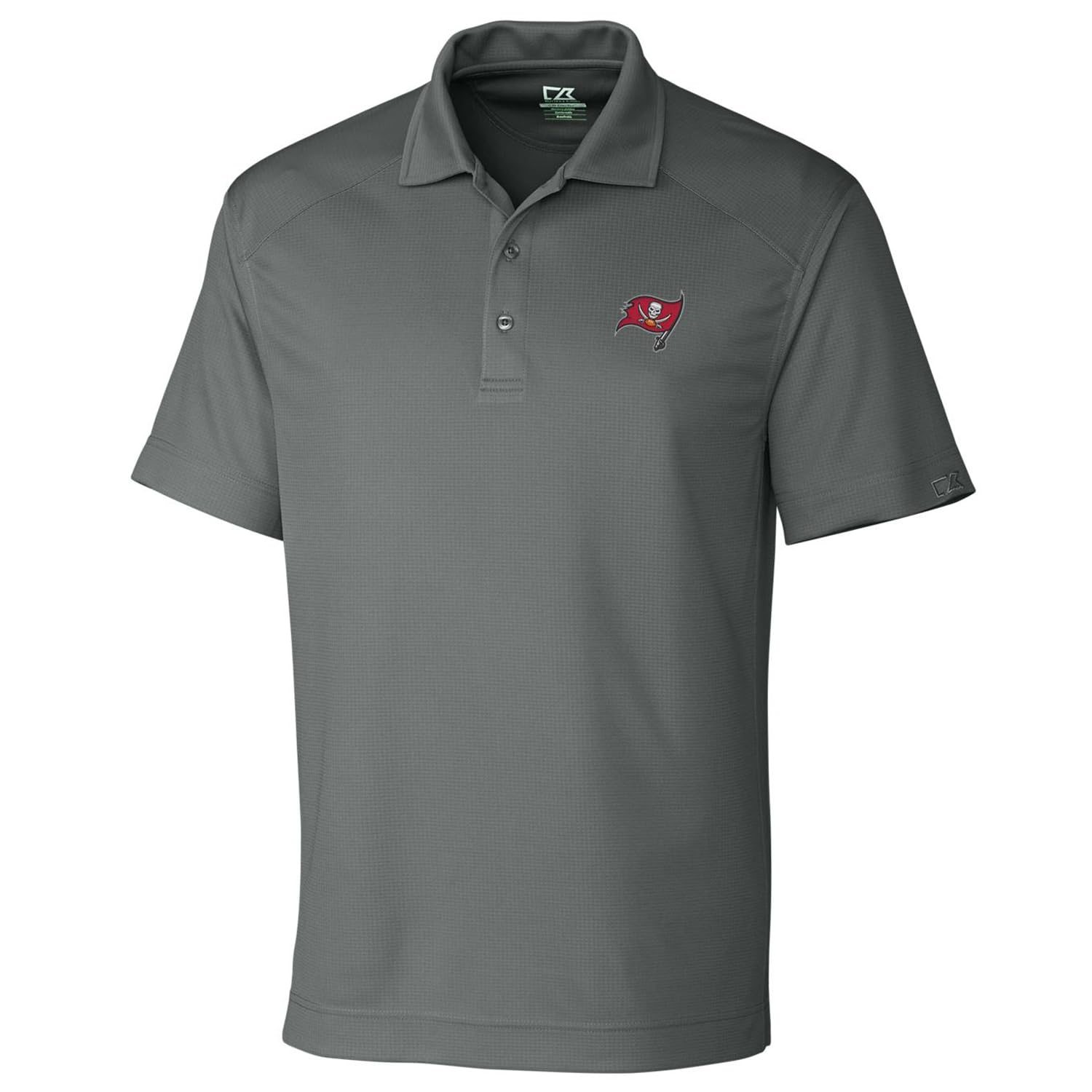 Cutter & Buck Men's Drytec Performance Polo Shirt - Navy Blue, New England Patriots NFL Fan Gear - Perfect for Game Day, Golf & Casual Wear