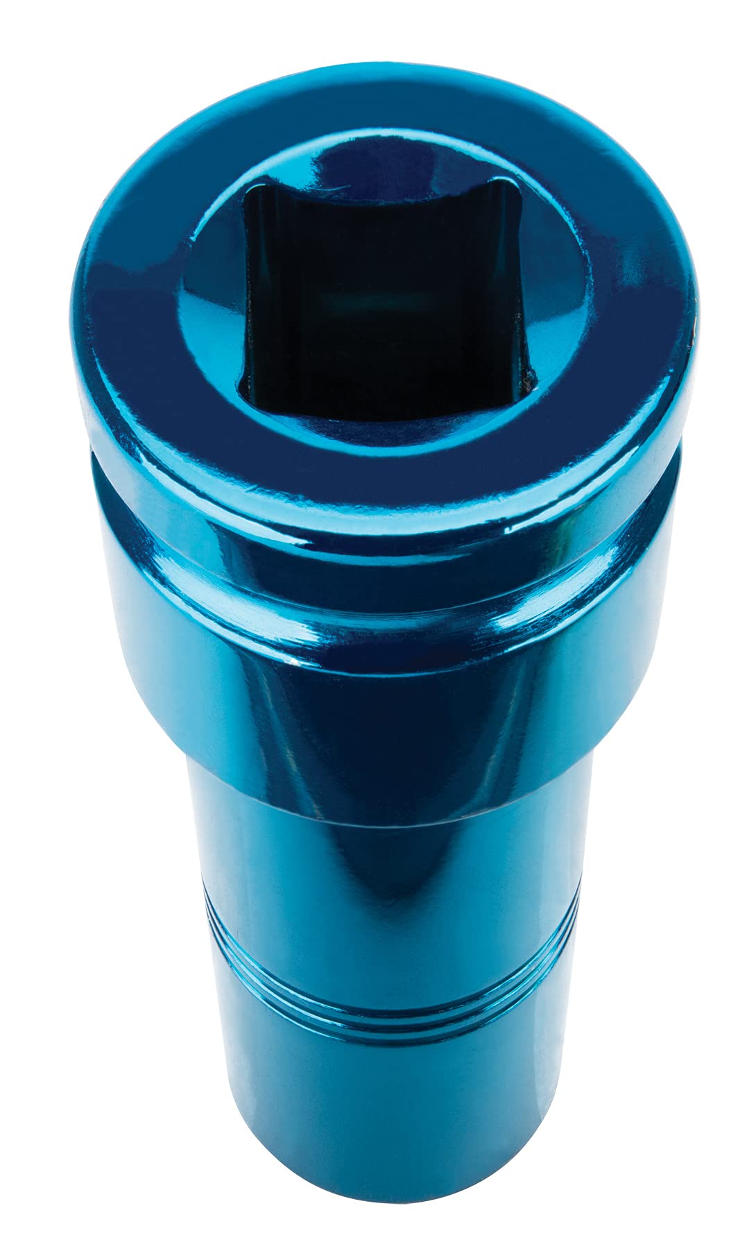 Performance Tool W32923 1/2-Inch Drive 17mm Thin Wall Impact Socket - Blue - Perfect for Automotive Repairs, Machinery Maintenance & DIY Projects