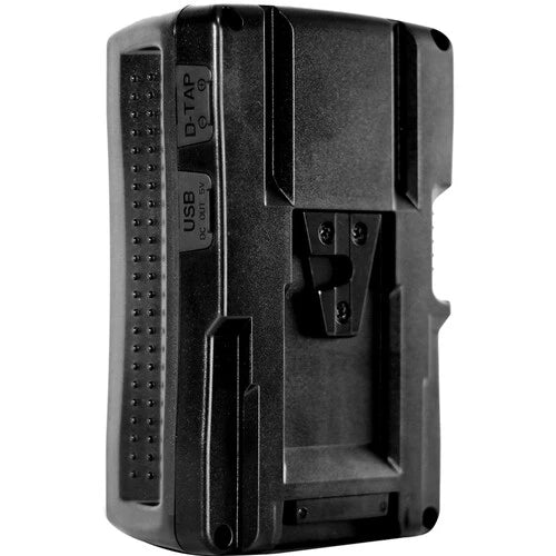 Juicebox 150Wh Lithium Ion V Mount Battery with D Tap Charger - Power Your Camera, Light & Film Equipment On The Go
