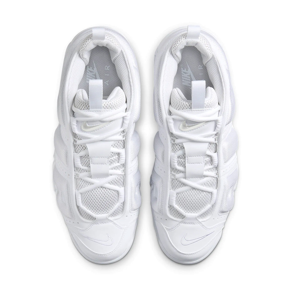 Nike Air More Uptempo Low Sneakers - White Basketball Shoes for Men & Women | Perfect for Streetwear, Casual Outfits & Court Performance