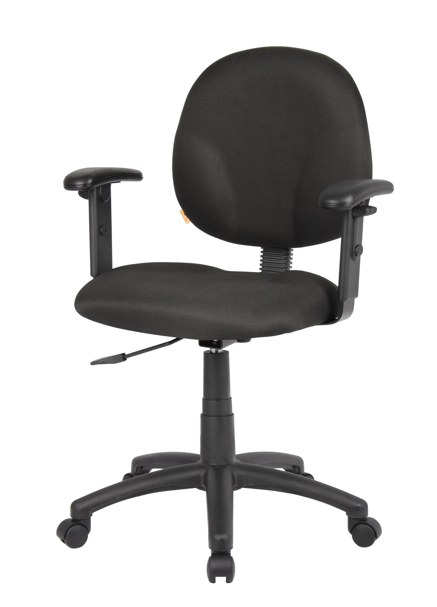 Premium Black Diamond Task Chair with Adjustable Arms - Ergonomic Office Chair for Home & Business Workspaces - Comfortable Computer Desk Chair for Long Hours of Work or Gaming