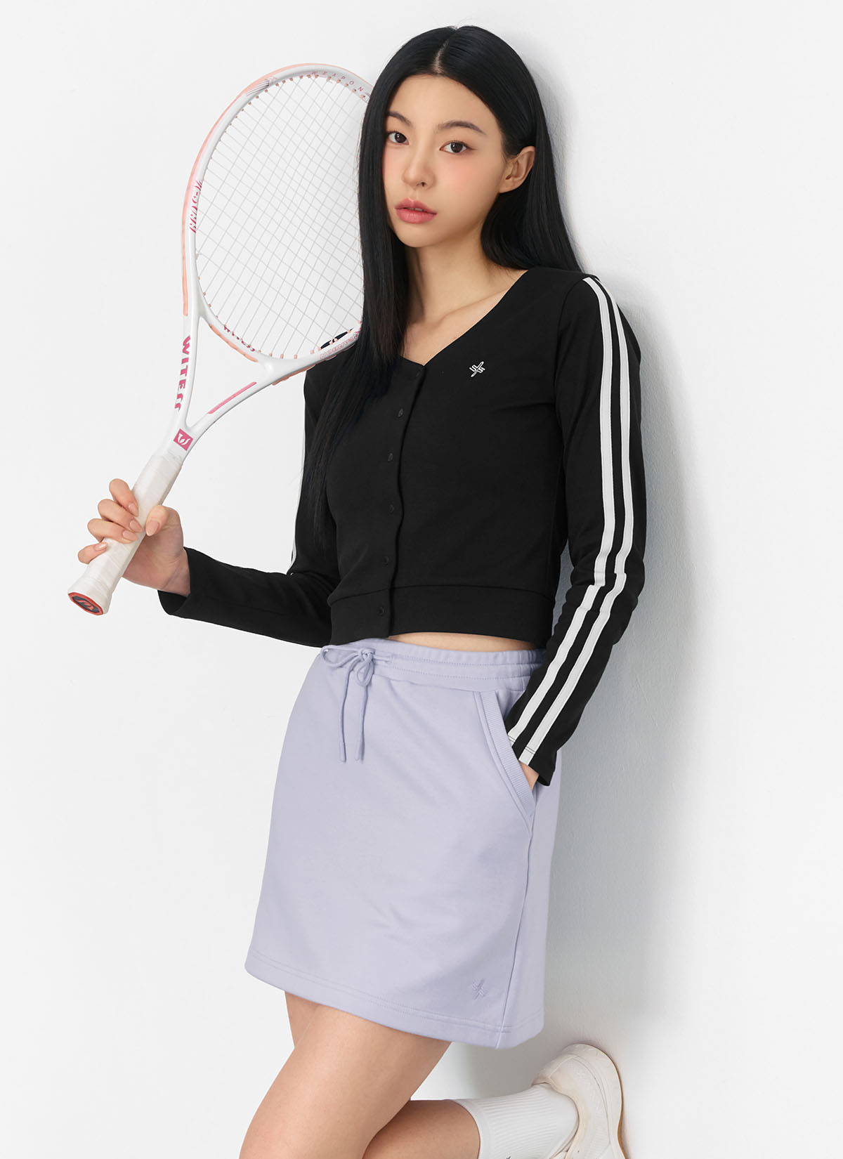 Eco Dex Color Block Crop Cardigan - Women's Stylish Knit Sweater for Spring & Fall | Perfect for Casual Outfits, Office Wear & Date Nights