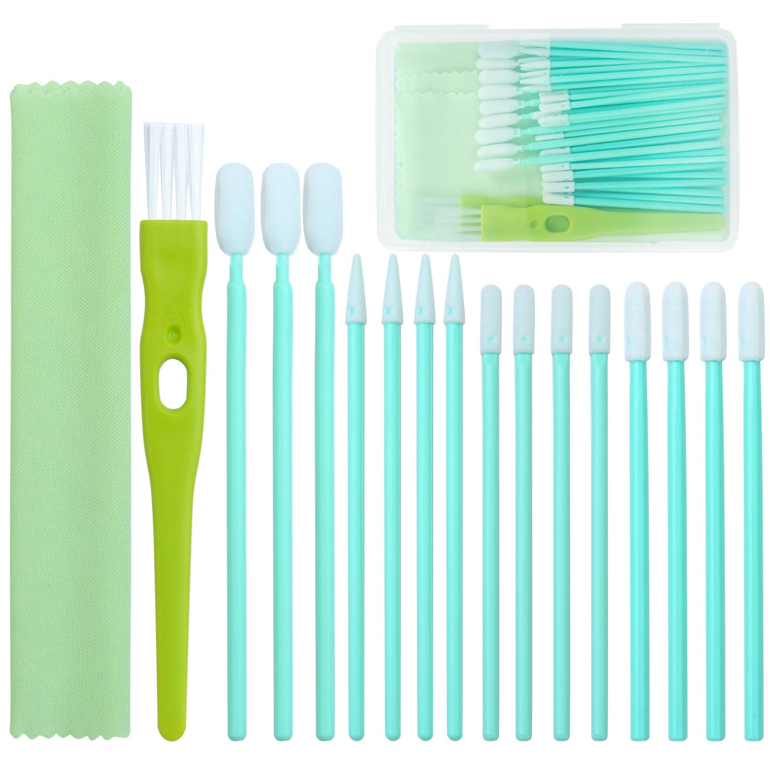 Aneco 44-Piece Phone Cleaning Kit with Soft Brushes & USB Port Cleaner - Compatible with iPhone, Android, Samsung, AirPods - Perfect for Home, Office & Travel Electronics Maintenance