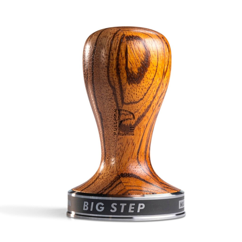 Professional Barista Tamper - Pullman Long Timber Espresso Coffee Tamper for Perfect Extraction | Ideal for Home & Commercial Coffee Shops, Barista Training & Gifts