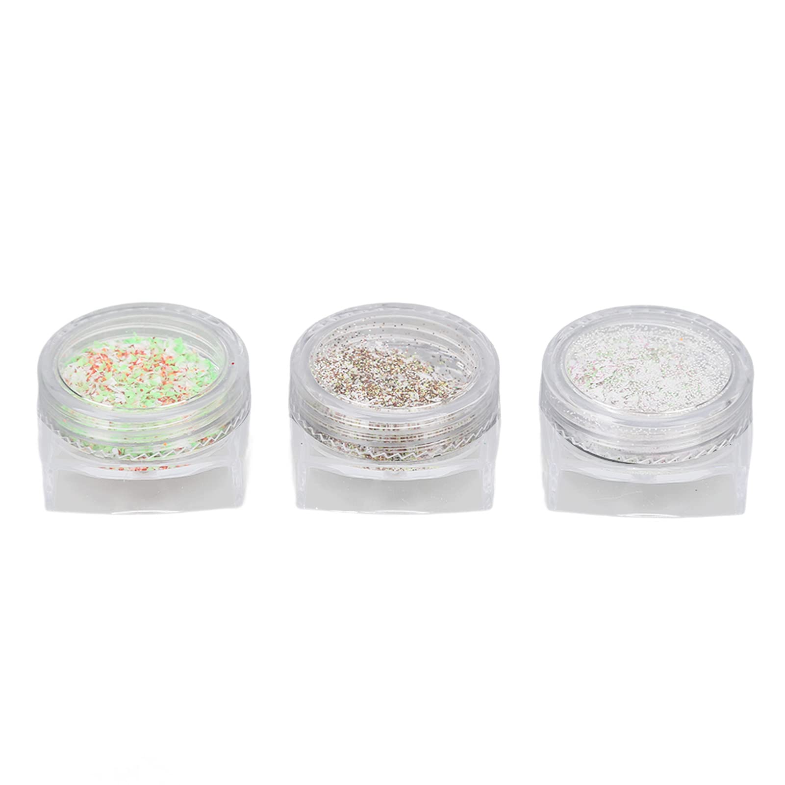 Ubersweet® Mixed Color Fine Nail Art Glitter Powder - Professional Salon Quality Nail Glitter for Manicure, Pedicure, DIY Nail Designs & Acrylic Nail Art - Perfect for Parties, Weddings & Special Occasions