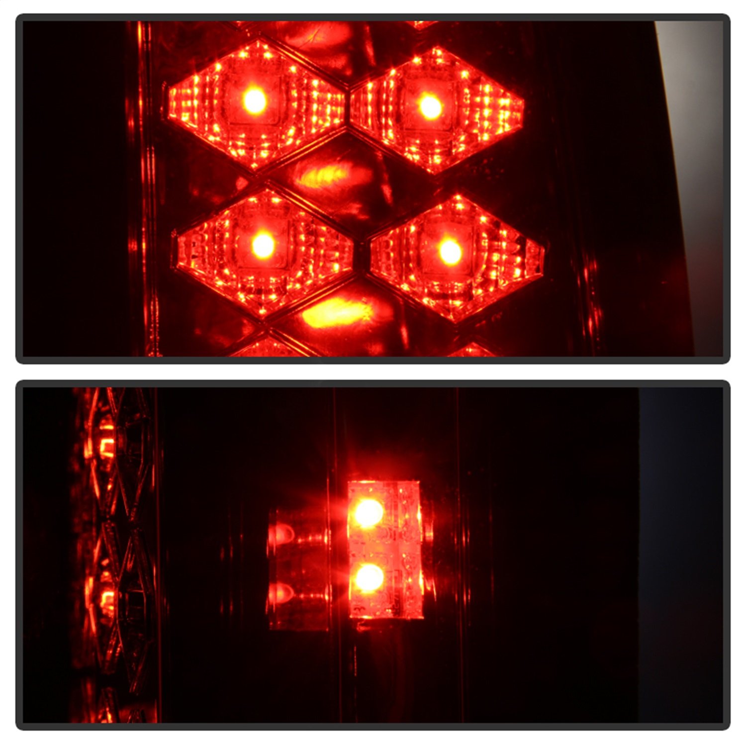 Spyder Auto 5001368 LED Tail Lights Chrome/Clear - High-Performance Brake Lights for Cars, Trucks & SUVs