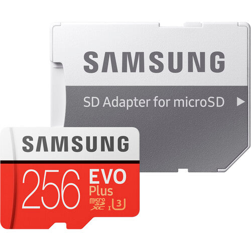 Samsung EVO Plus 128GB microSDXC UHS-I Memory Card with SD Adapter - High Speed Storage for Smartphones, Tablets, Drones & Action Cameras
