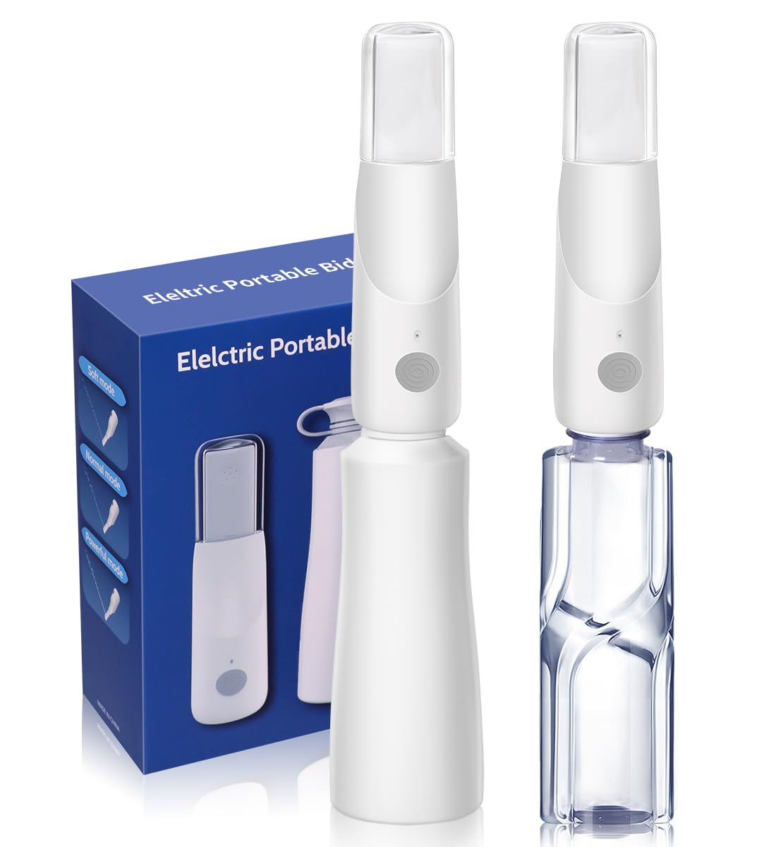 Portable Electric Bidet Sprayer - 350ML Handheld Travel Bidet with 3 Spray Modes, IPX7 Waterproof for Postpartum Care, Hemorrhoid Relief & Personal Hygiene | Ideal for Home, Travel & Medical Use