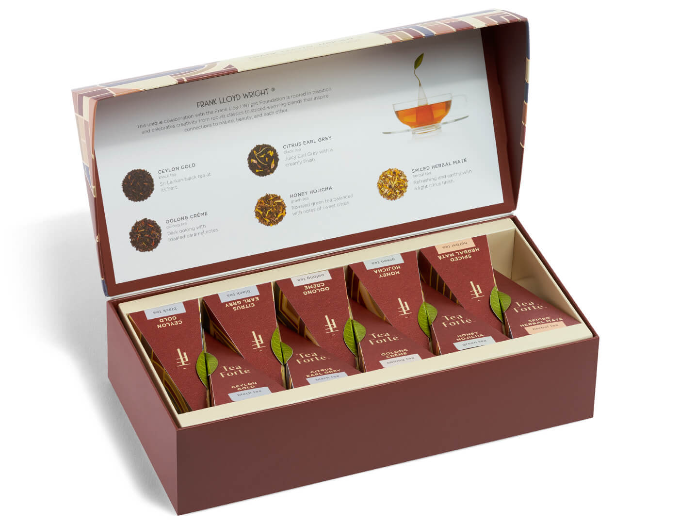 Frank Lloyd Wright Inspired Petite Presentation Box - Elegant Gift Box for Jewelry, Cards & Keepsakes - Perfect for Weddings, Anniversaries & Special Occasions