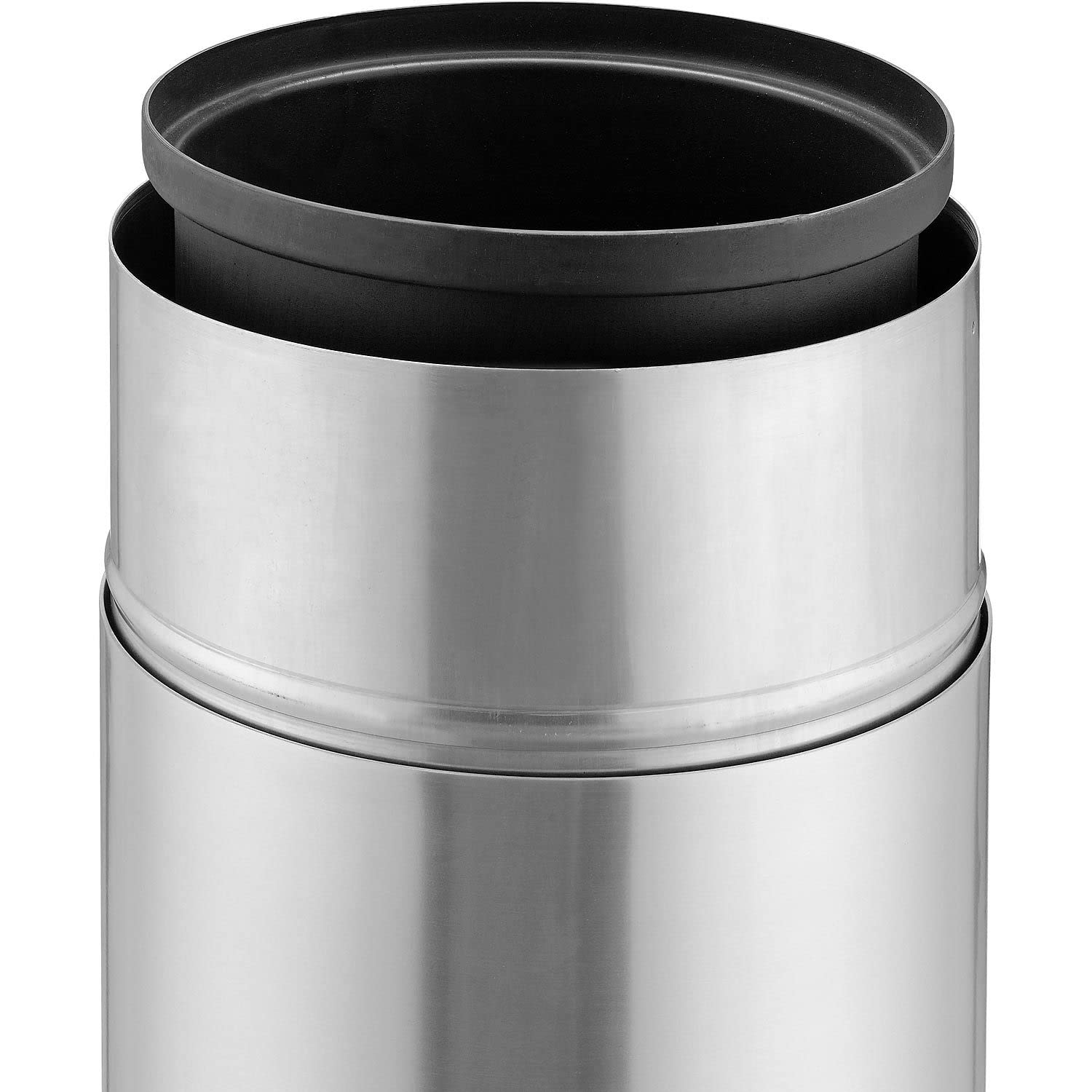 20 Gallon Rigid Plastic Liner for Aluminum Trash Can - Durable Waste Bin Liner for Kitchen, Office & Outdoor Use