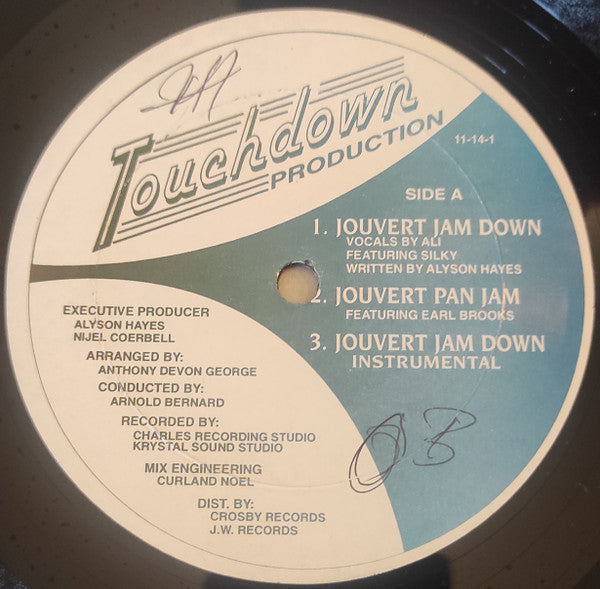 Silky Slim Jouvert Jam Down - Vintage Vinyl Record (VG+ Condition) - Perfect for DJ Sets, Music Collectors & Caribbean Dance Parties