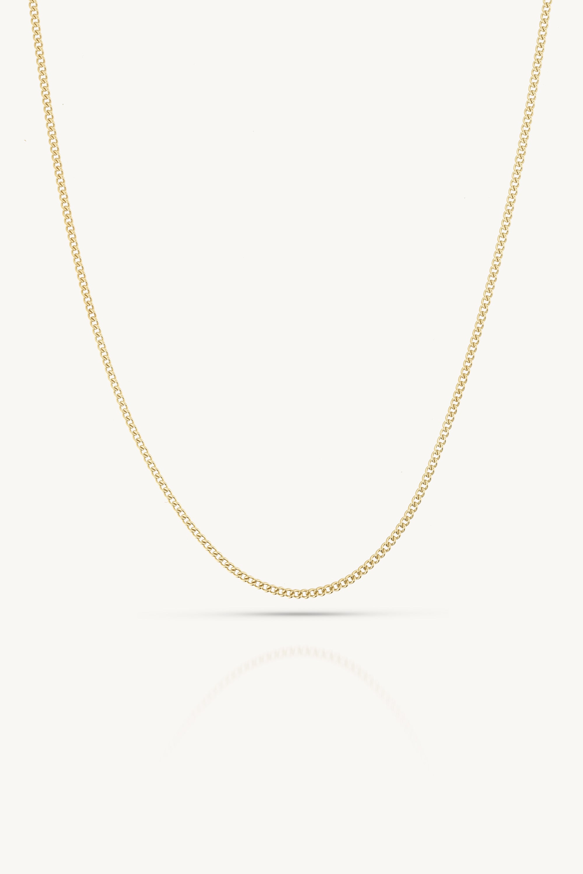 Gold Chain Cable Necklace for Women - Elegant 14K Gold Plated Layering Chain - Perfect for Everyday Wear, Layering & Gift Giving