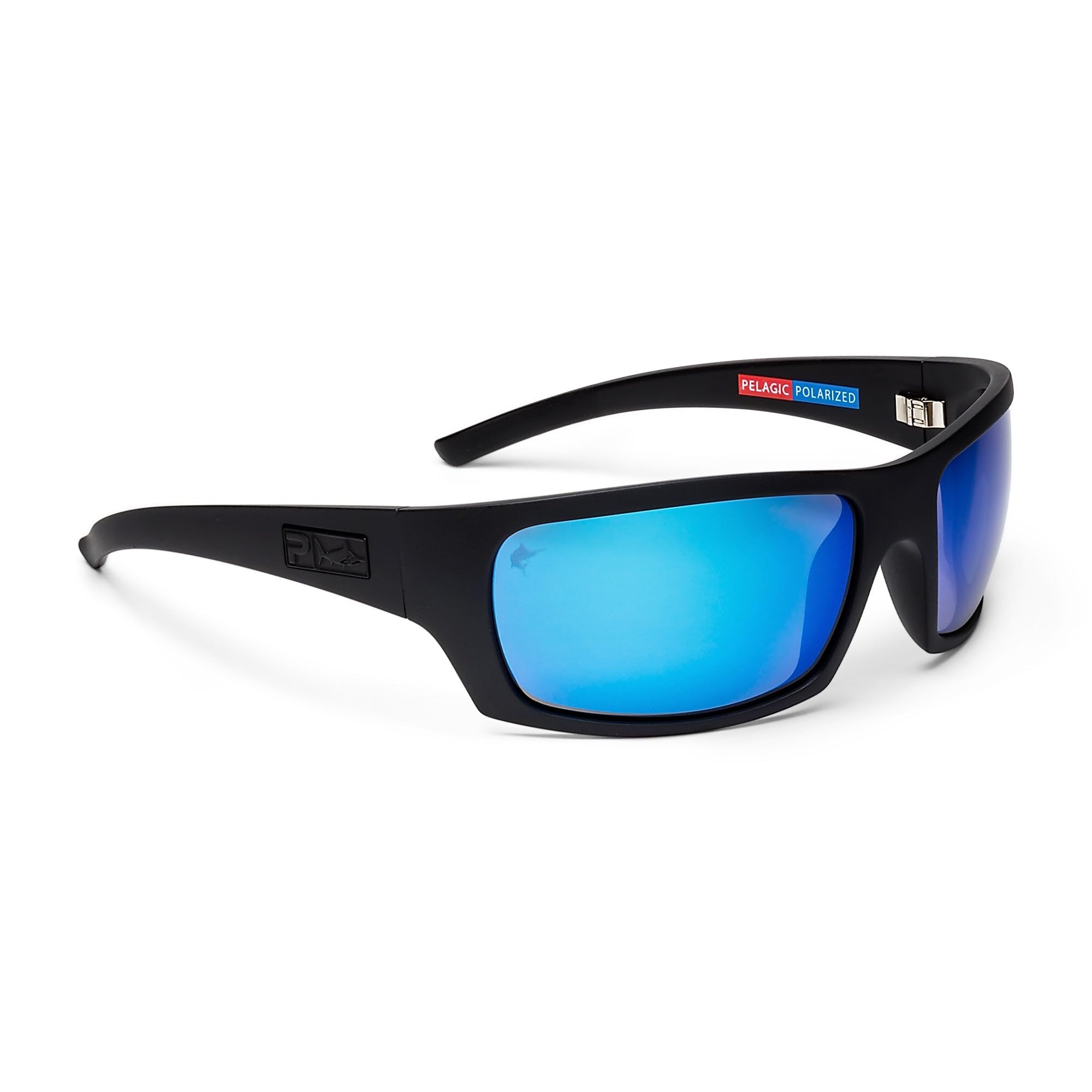 PELAGIC The Mack - Polarized Mineral Glass Fishing Sunglasses for Men & Women - UV Protection, Anti-Glare for Boating, Hiking & Outdoor Activities
