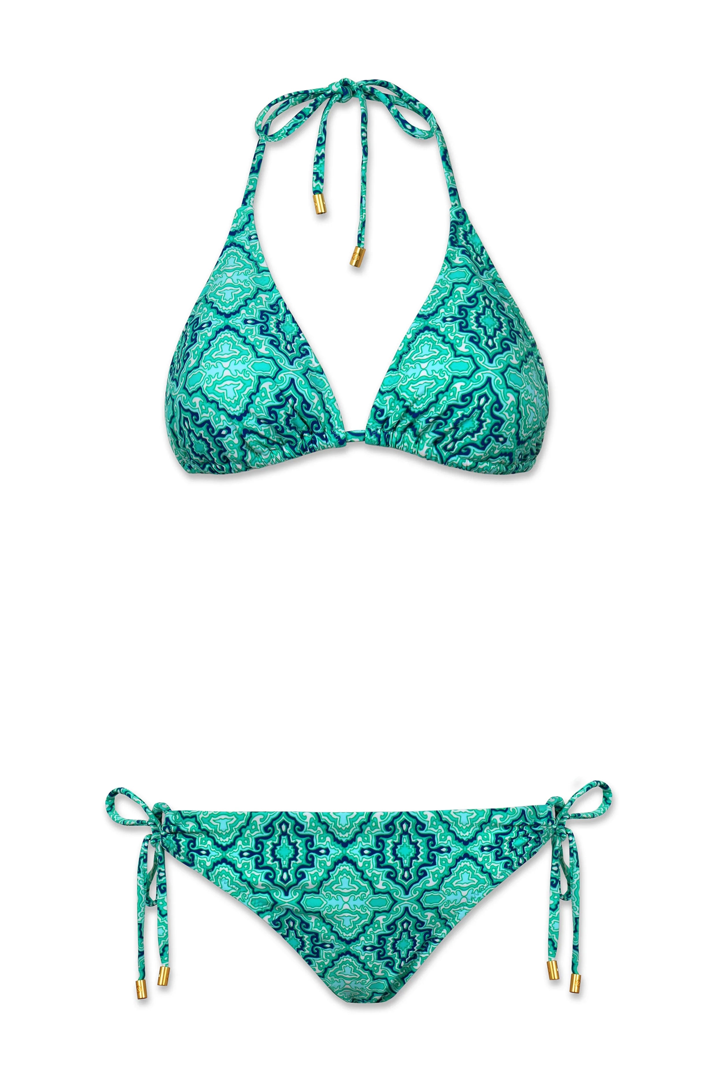 Marbella Tile String Bikini Top - Sexy Swimwear for Women | Perfect for Beach, Pool, and Summer Vacations