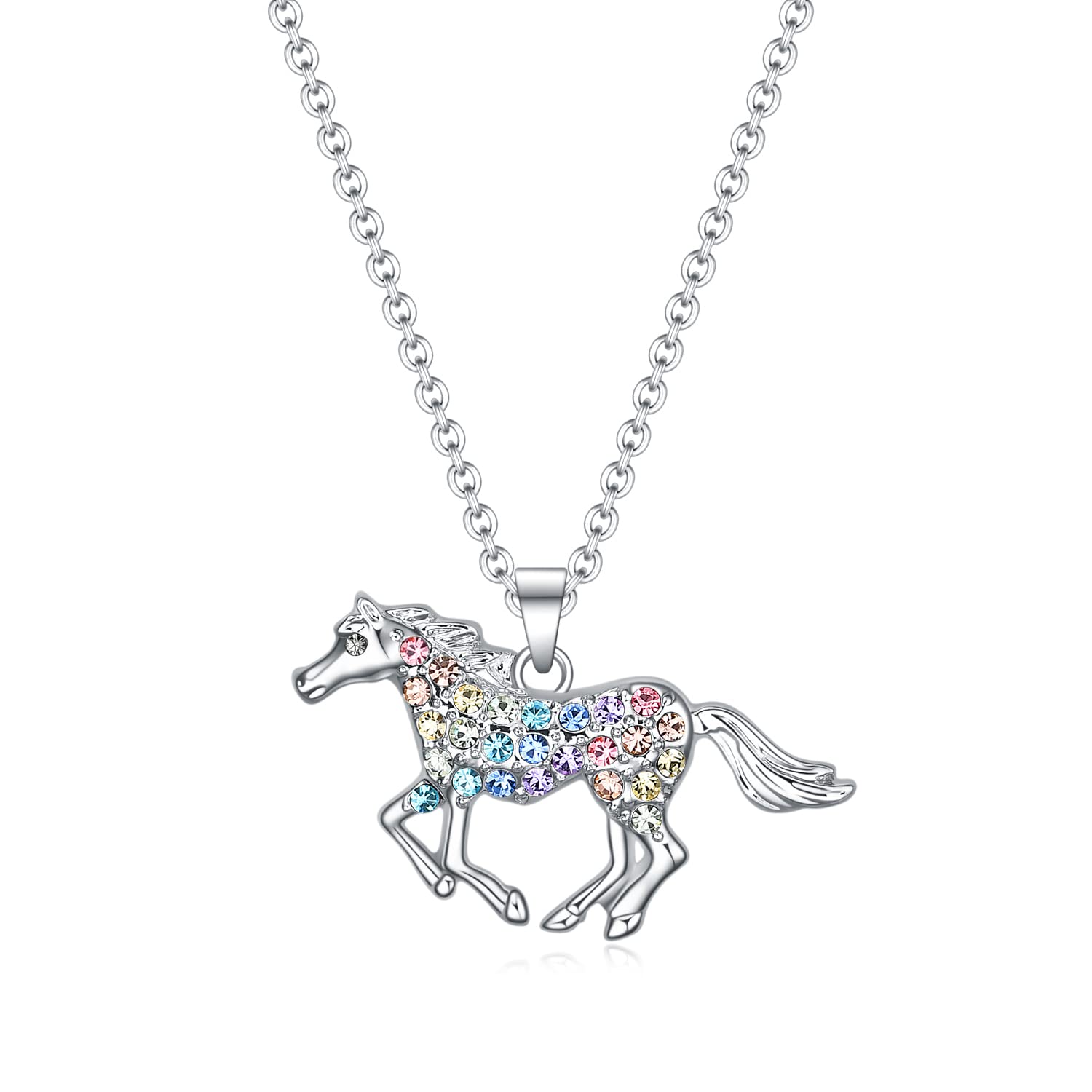 **Elegant Horse, Wolf, Hummingbird & Fox Necklace for Women & Girls – Perfect Valentine's Day, Birthday, Christmas & Back to School Gift – Stylish Jewelry for Everyday Wear & Special Occasions**