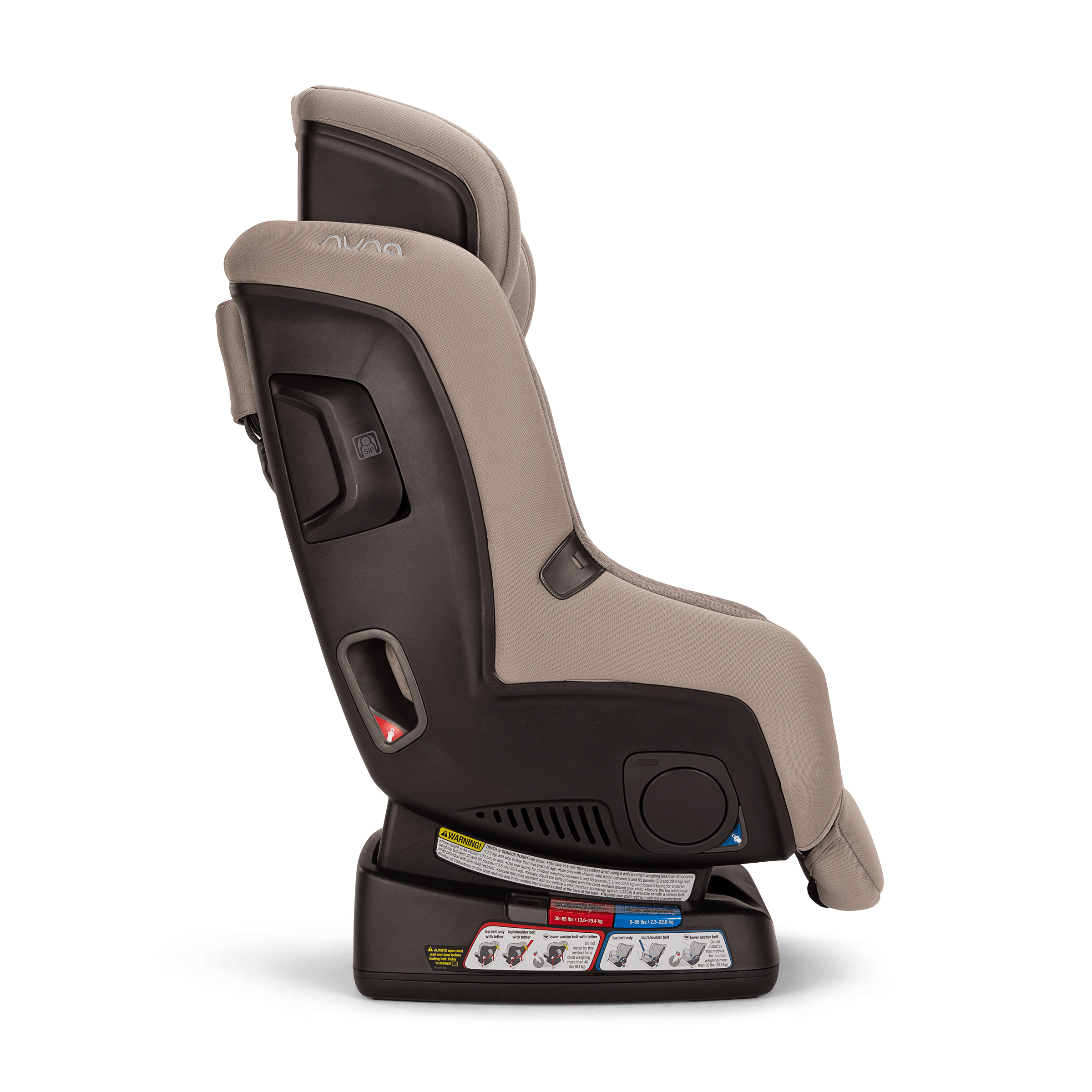 Nuna Rava Convertible Car Seat - Safe & Comfortable for Toddlers to Big Kids | Perfect for Long Road Trips & Daily Commutes