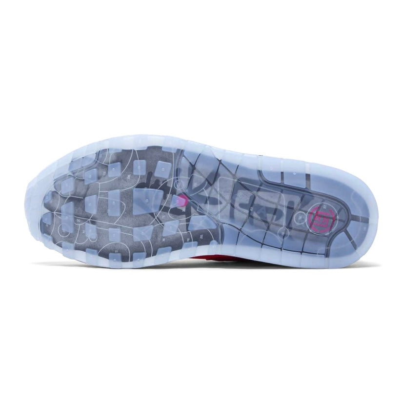 Nike Air Max 1 CLOT Kiss of Death Solar Red & University Red Sneakers 2021 - Limited Edition Running Shoes for Men & Women - Perfect for Streetwear, Casual Wear & Sneaker Collectors