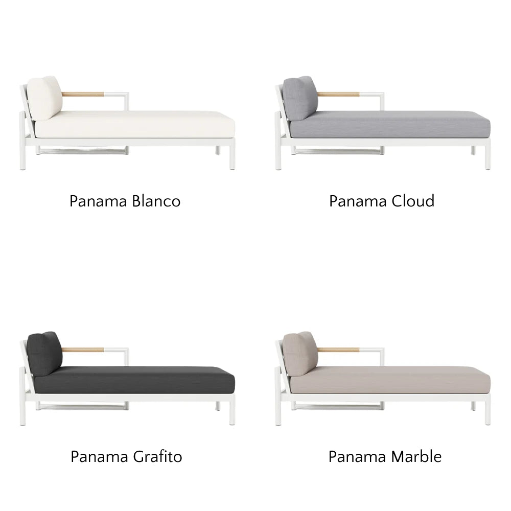 Breeze XL Outdoor Chaise Lounge Right - Premium Patio Furniture for Poolside, Garden & Backyard Relaxation