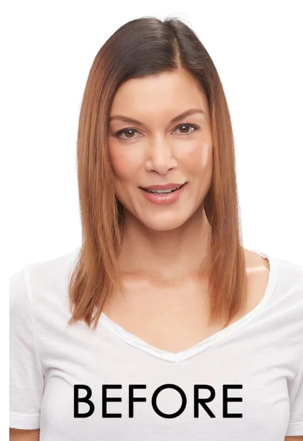 EasiPart French 12 - Premium Hair Extensions for Volume & Length | Perfect for Weddings, Parties & Everyday Styling