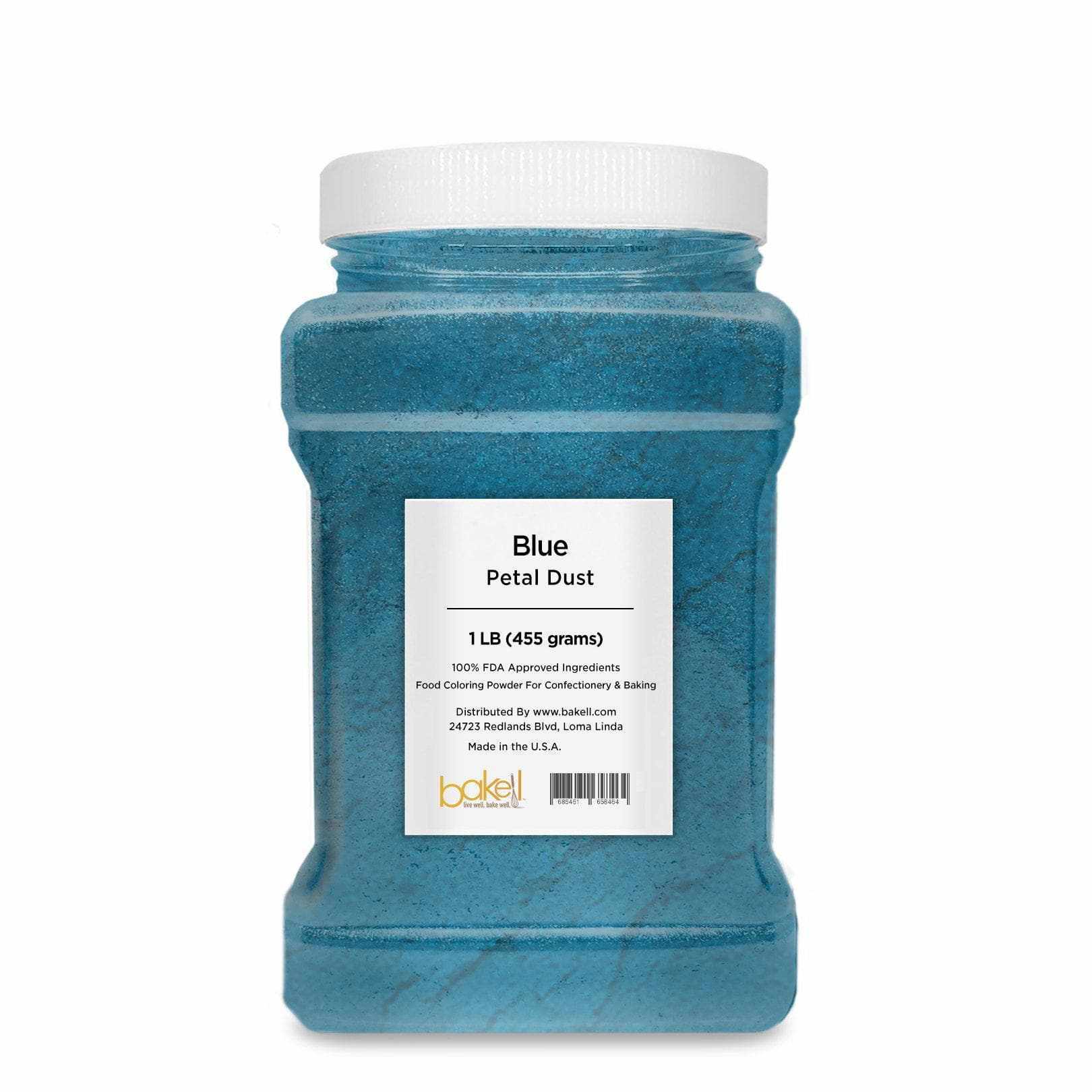 Bulk Blue Petal Dust for Cake Decorating, Sugar Flowers & Edible Art - Premium Food-Grade Decorative Powder for Bakers & Confectioners