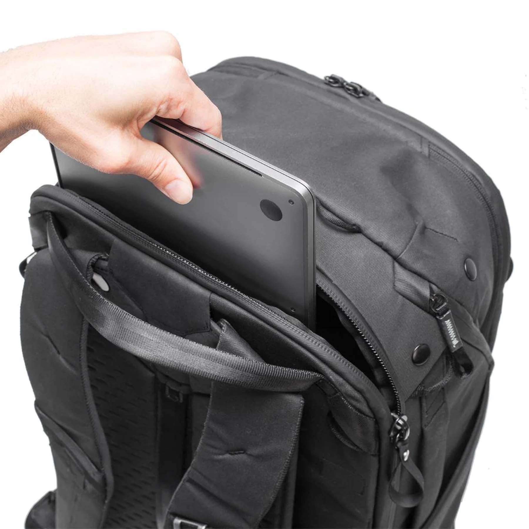 Peak Design 45L Travel Backpack - Durable Carry-On Backpack for Photography Gear & Adventure Travel | Perfect for Hiking, Camping & Airplane Carry-On Luggage