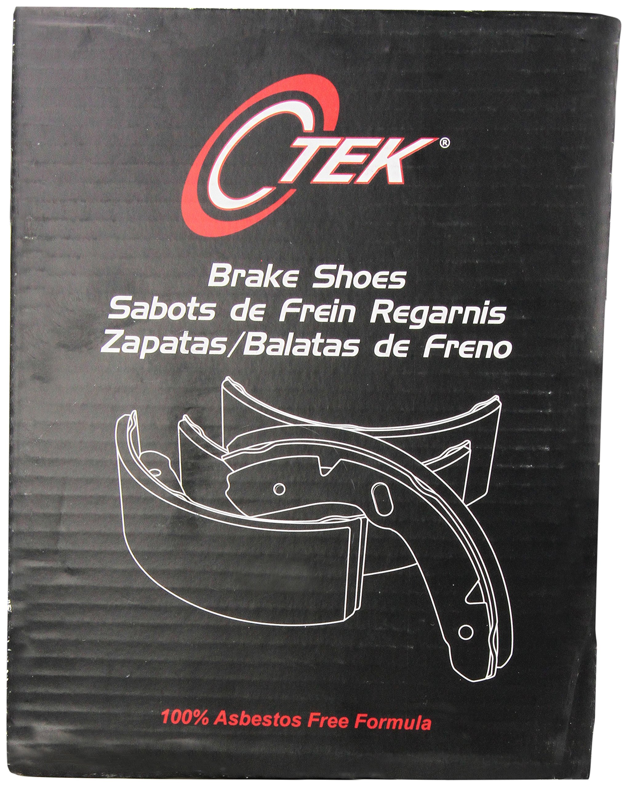 Centric 110.07520 Parking Brake Shoe - High-Quality Replacement for Smooth Braking Performance | Perfect for Car, Truck & SUV Maintenance & Repair