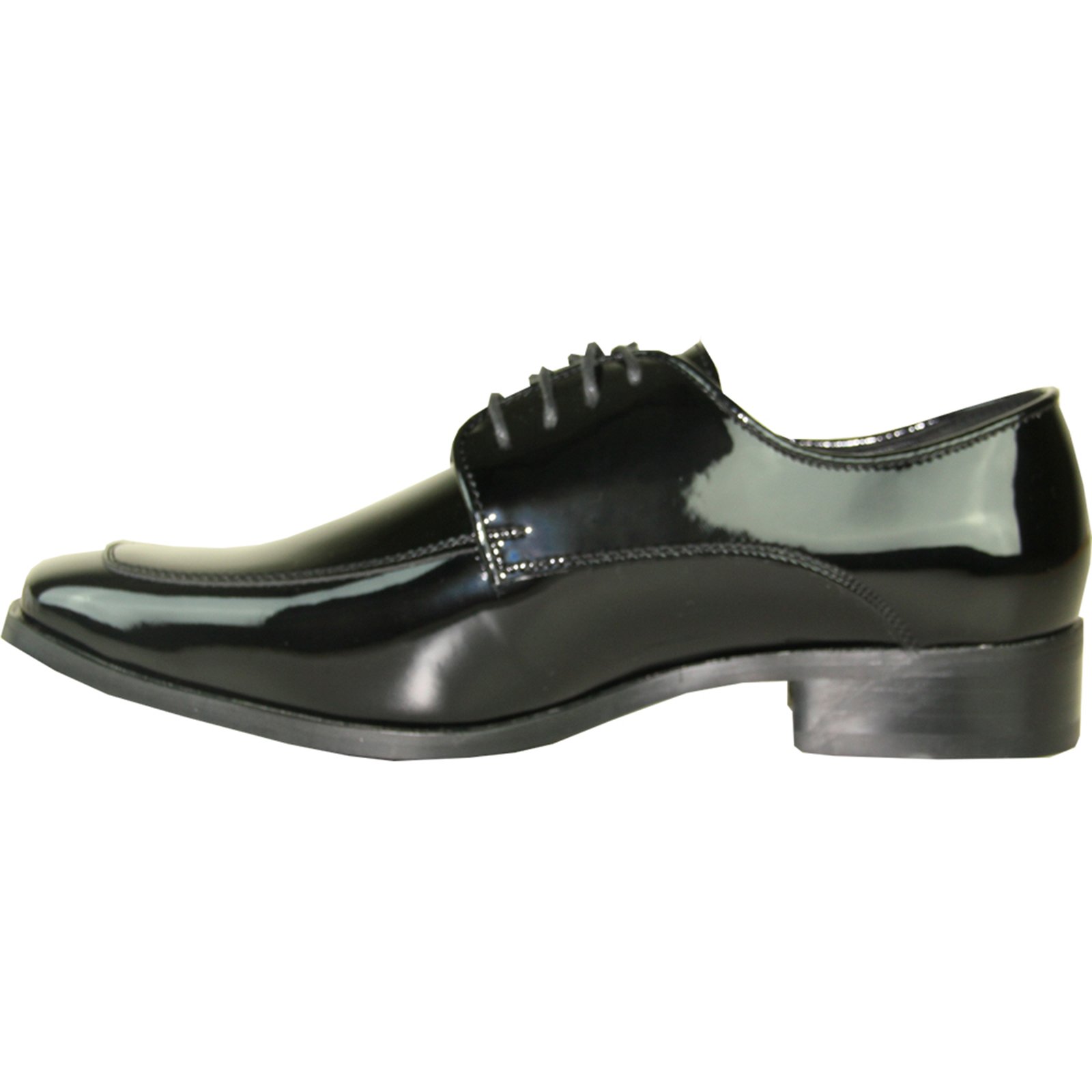 VANGELO Men's Formal Tuxedo Dress Shoes for Wedding, Prom & Uniform - Wide Width Available - Elegant Oxford Shoes for Business, Party & Special Occasions