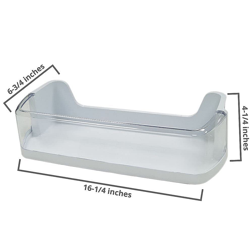 Genuine Samsung DA97-08348A OEM Refrigerator Door Shelf Bin - White Replacement Part for Samsung Fridges | Perfect for Organizing Beverages, Condiments & Snacks
