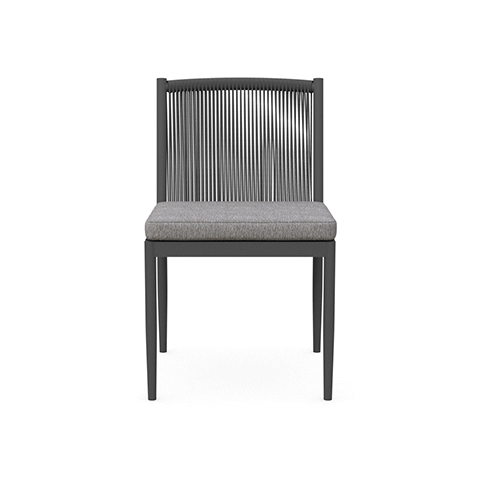 Catalina Outdoor Dining Side Chair - Weather-Resistant Patio Furniture for Garden, Poolside & Backyard Relaxation