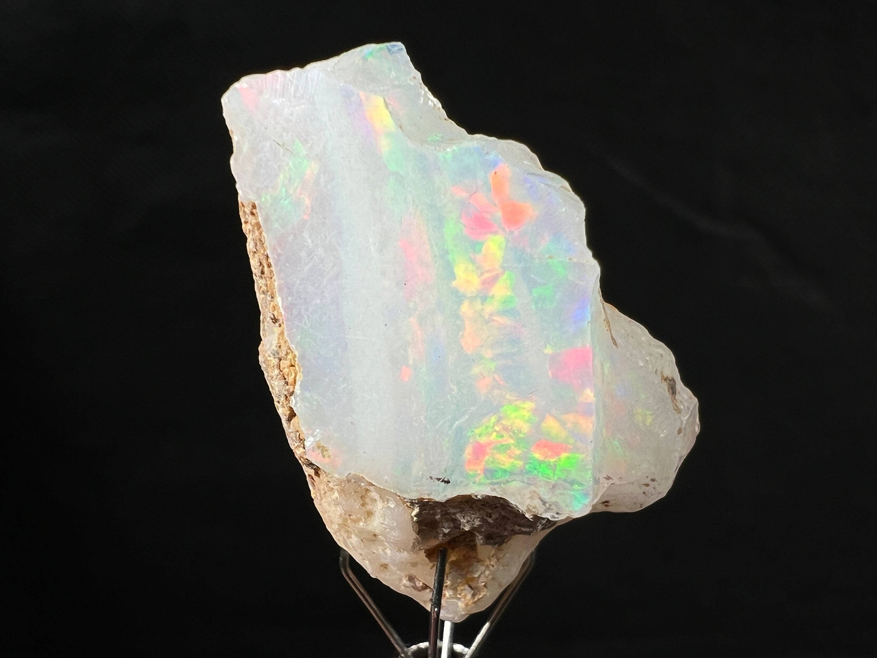 Premium 4A XL Welo Opal Raw Crystal - Certified Cutting Grade Gemstone for Jewelry Making | Natural Ethiopian Opal for Rings, Necklaces & DIY Craft Projects