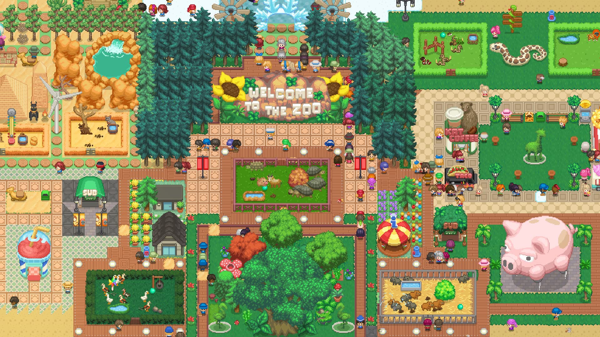 Let's Build a Zoo - Merge Games for PlayStation 4 | Fun Zoo Simulation & Management Game for Family Game Night