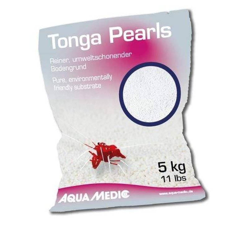 Aqua Medic Tonga Pearls - Premium Marine Substrate for Saltwater Aquariums | Ideal for Coral Reef Tanks, Fish Tanks & Aquatic Plant Growth