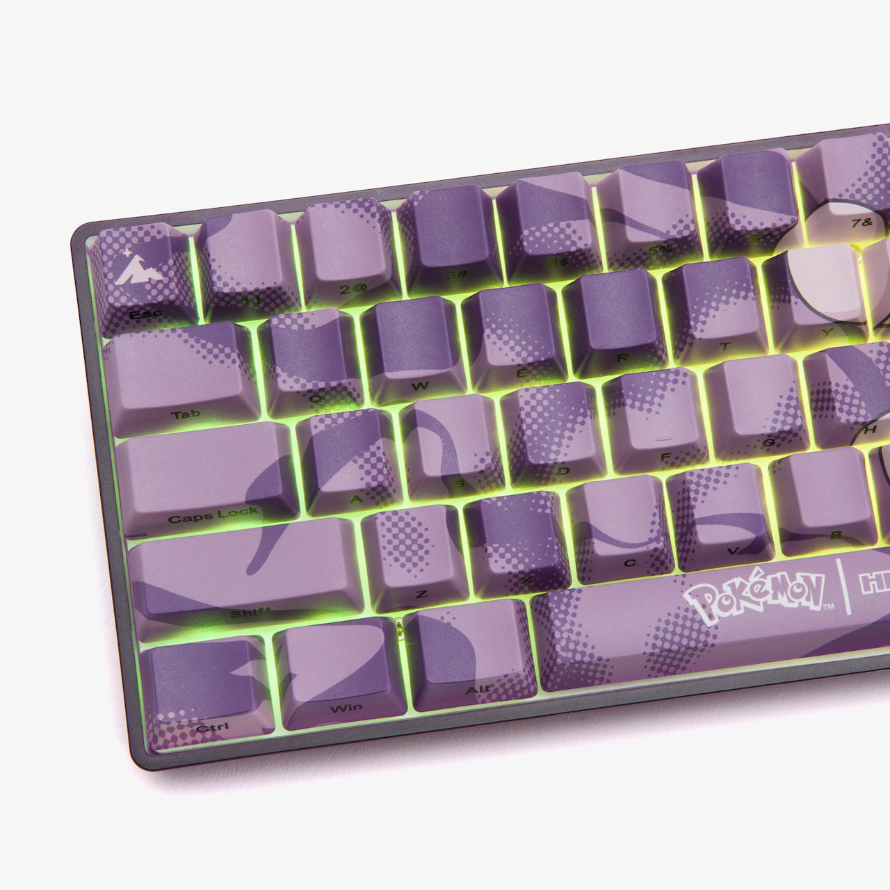 Pokémon + HG Basecamp 65HE Mechanical Keyboard - Mewtwo Edition | Wireless Gaming Keyboard for PC & Mac | Perfect for Competitive Gaming & Typing