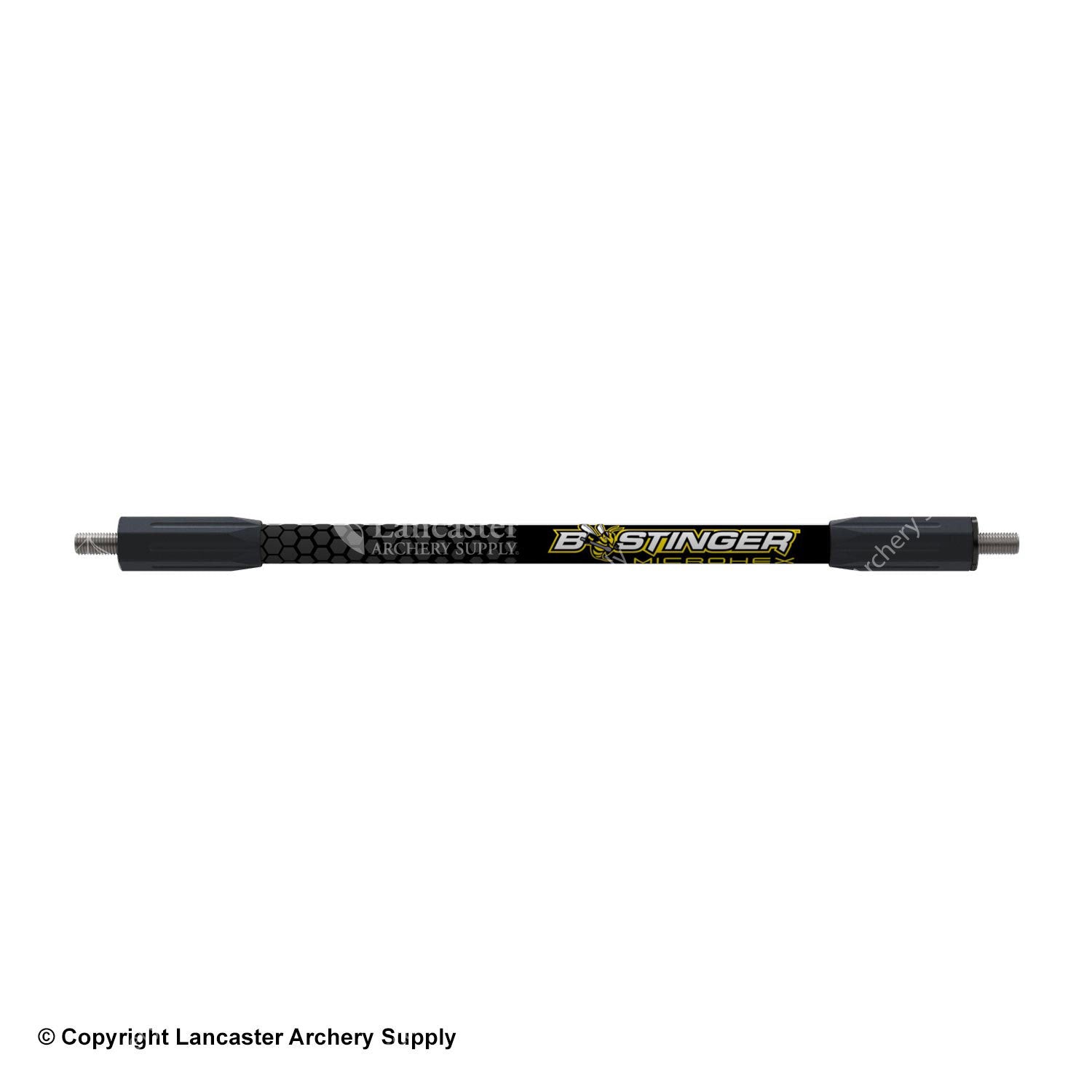Bee Stinger Microhex 10-Sided Stabilizer Rod - Precision Hunting Stabilizer for Bowhunting & Target Practice | Perfect for Archery Enthusiasts & Competitive Shooters
