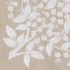 Embroidered Botanical Hemstitch Linen Napkins Set of 4 - Elegant Dinner Table Decor for Formal Dining, Wedding, and Special Occasions